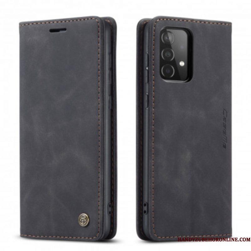 Bescherming Hoesje voor Samsung Galaxy A52 4G / A52 5G / A52s 5G Folio-hoesje Caseme Kunstleer