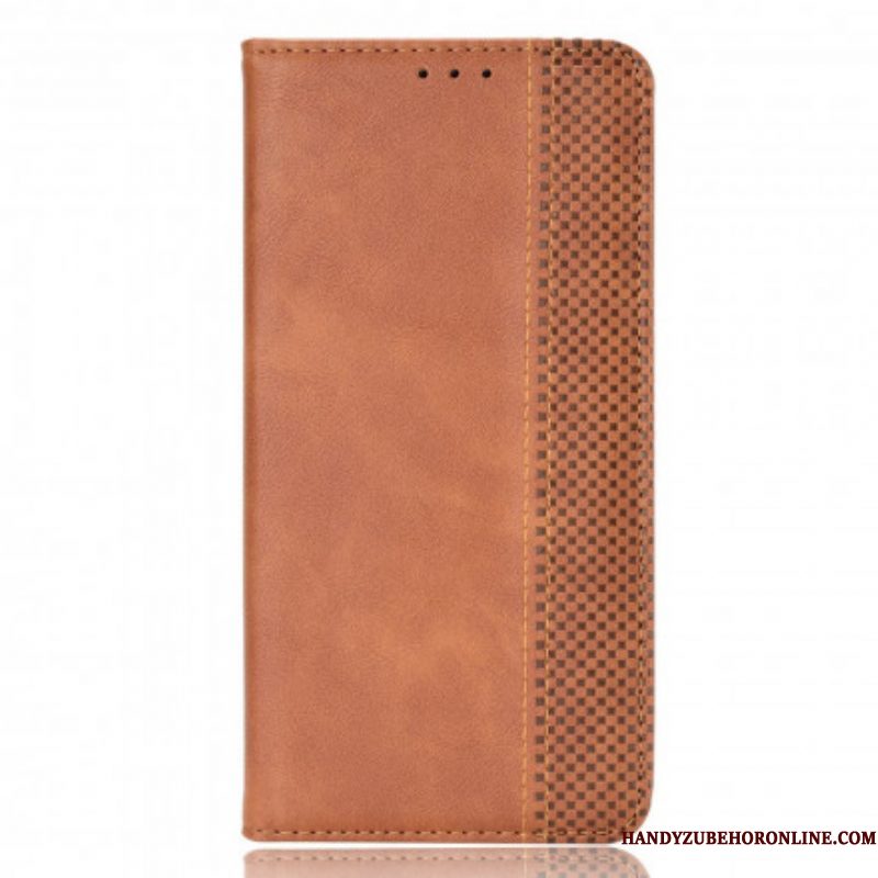 Bescherming Hoesje voor Samsung Galaxy A52 4G / A52 5G / A52s 5G Folio-hoesje Gestileerd Vintage Leereffect