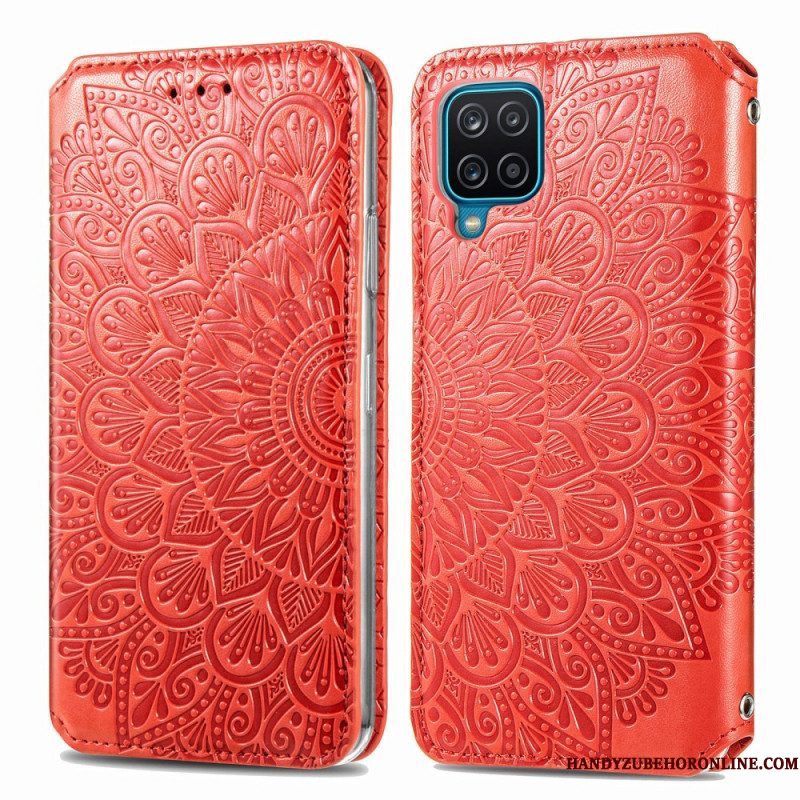 Bescherming Hoesje voor Samsung Galaxy M12 / A12 Folio-hoesje Mandala