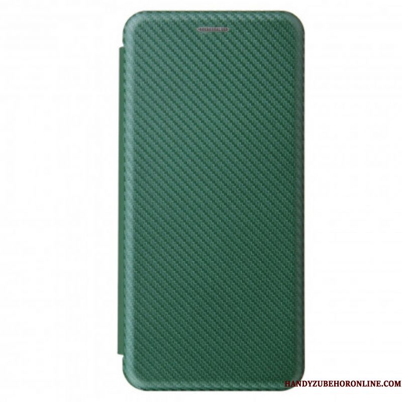 Bescherming Hoesje voor Samsung Galaxy S21 Ultra 5G Folio-hoesje Koolstofvezel