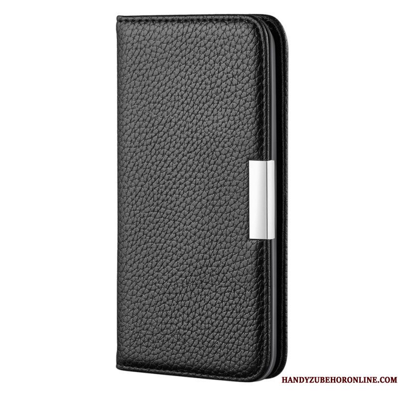 Bescherming Hoesje voor Samsung Galaxy S22 5G Folio-hoesje Imitatieleer Litchi Ultra Chic