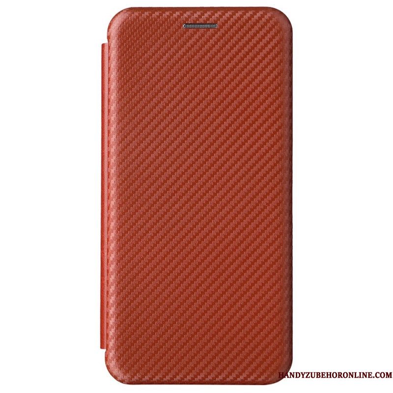 Bescherming Hoesje voor Samsung Galaxy S22 5G Folio-hoesje Koolstofvezel