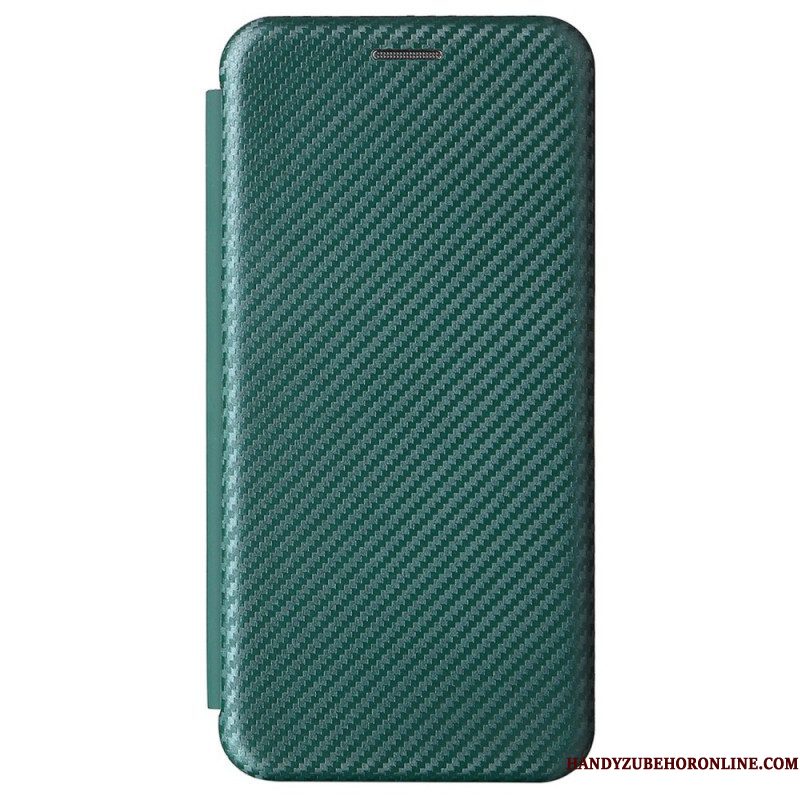 Bescherming Hoesje voor Samsung Galaxy S22 5G Folio-hoesje Koolstofvezel