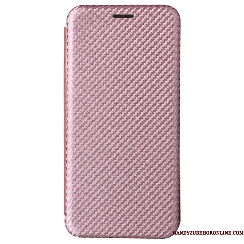 Bescherming Hoesje voor Samsung Galaxy S22 5G Folio-hoesje Koolstofvezel