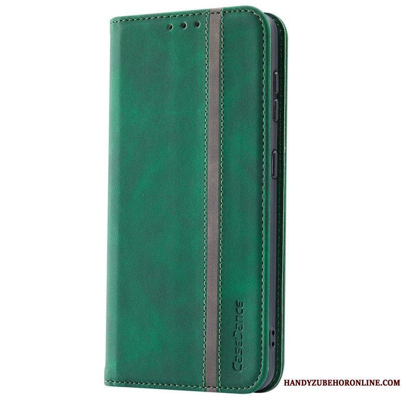 Bescherming Hoesje voor Samsung Galaxy S22 5G Folio-hoesje Kunstleer Casedance