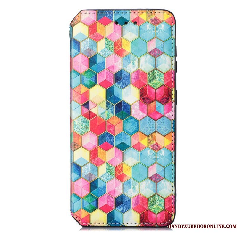 Bescherming Hoesje voor Samsung Galaxy S22 Plus 5G Folio-hoesje Caseneo Rfid-ontwerp