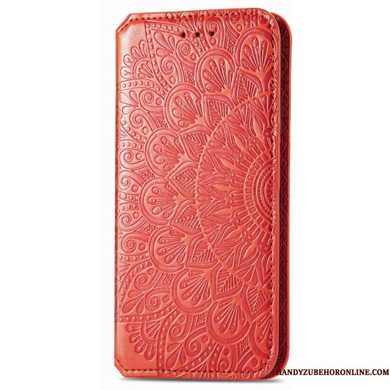 Bescherming Hoesje voor Samsung Galaxy S22 Ultra 5G Folio-hoesje Mandala