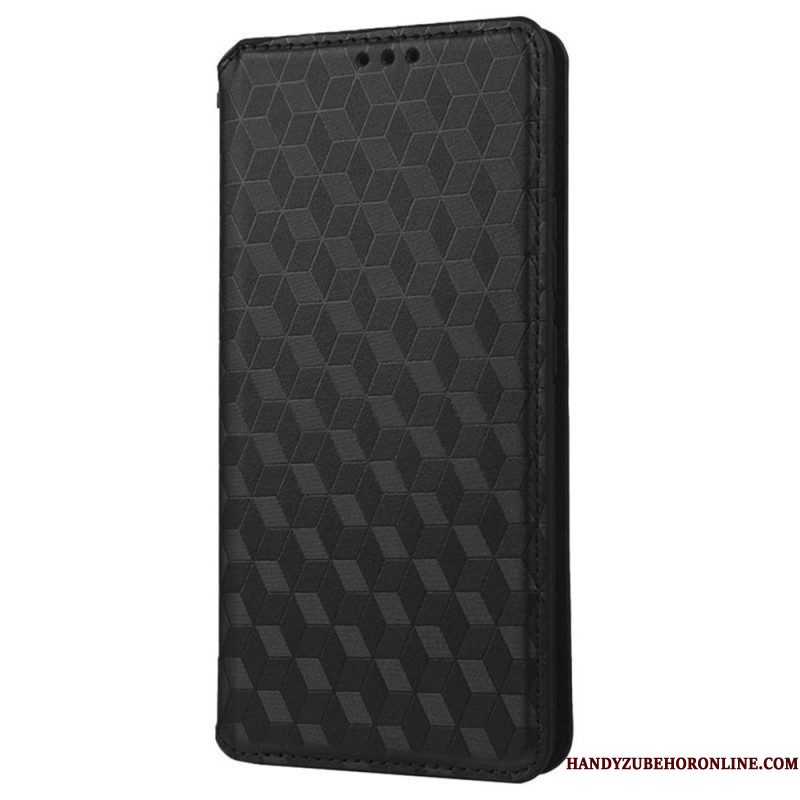 Bescherming Hoesje voor Samsung Galaxy S23 Ultra 5G Folio-hoesje 3d Patroon