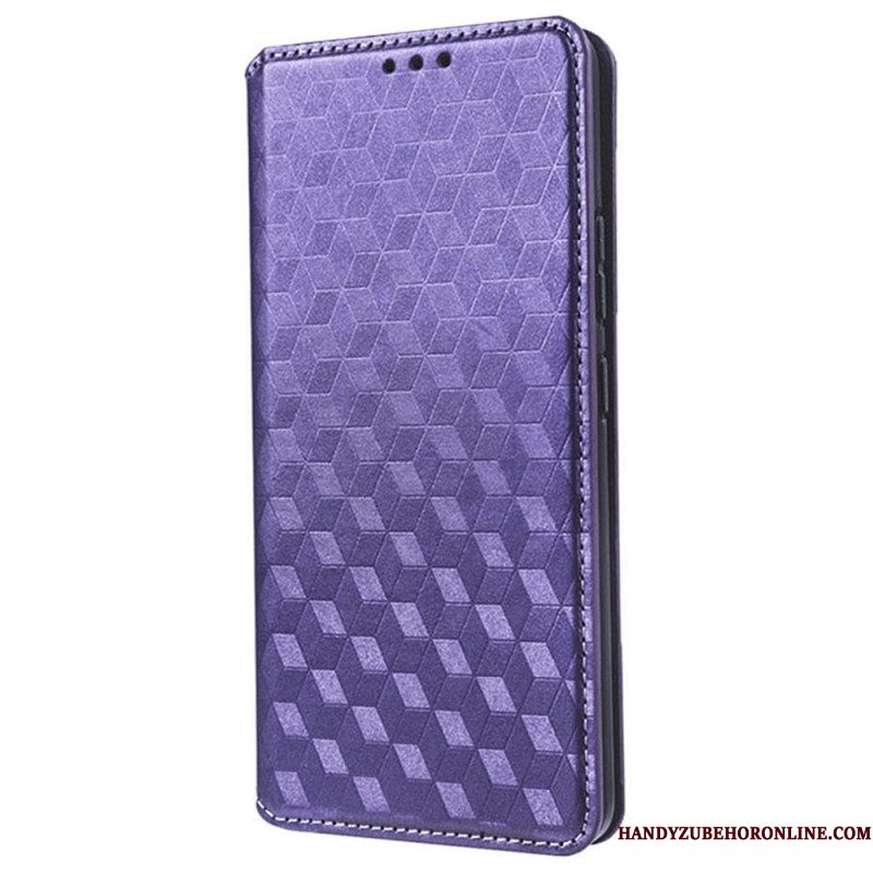 Bescherming Hoesje voor Samsung Galaxy S23 Ultra 5G Folio-hoesje 3d Patroon