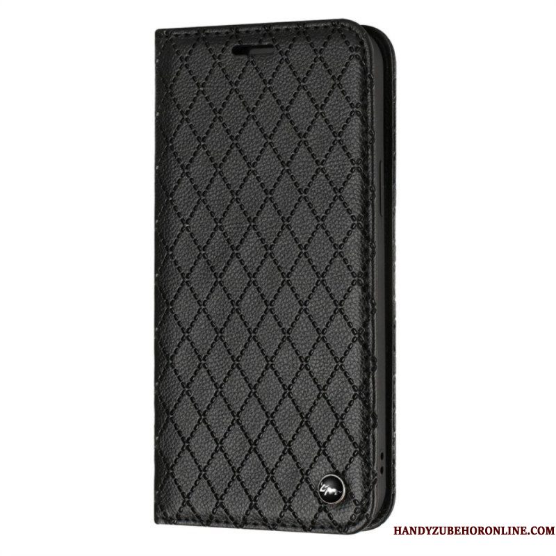 Bescherming Hoesje voor Samsung Galaxy S23 Ultra 5G Folio-hoesje Rfid-diamanten