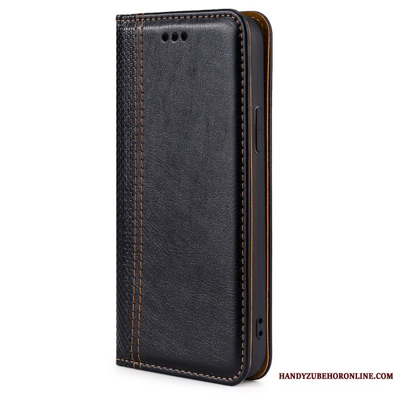 Bescherming Hoesje voor Samsung Galaxy S23 Ultra 5G Folio-hoesje Vintage-stijl