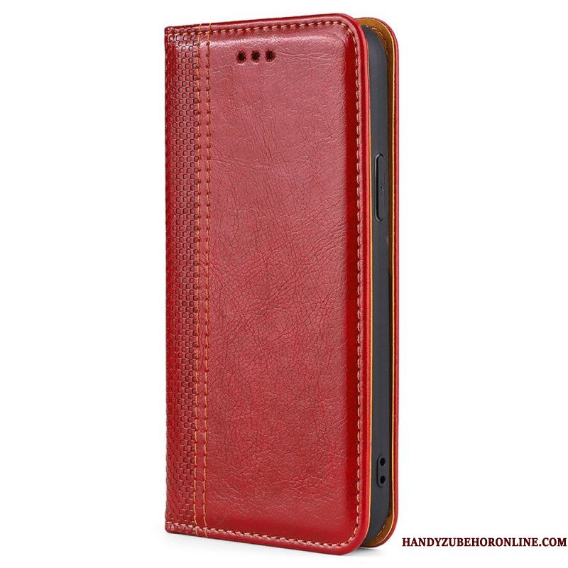 Bescherming Hoesje voor Samsung Galaxy S23 Ultra 5G Folio-hoesje Vintage-stijl