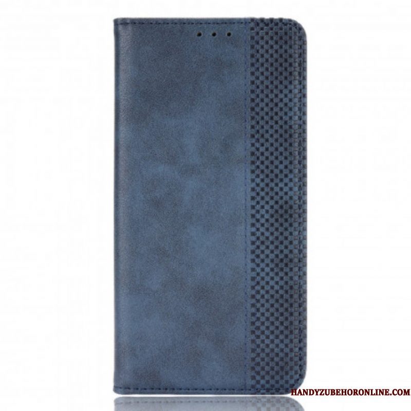 Bescherming Hoesje voor Xiaomi Redmi Note 10 / 10S Folio-hoesje Gestileerd Vintage Leereffect