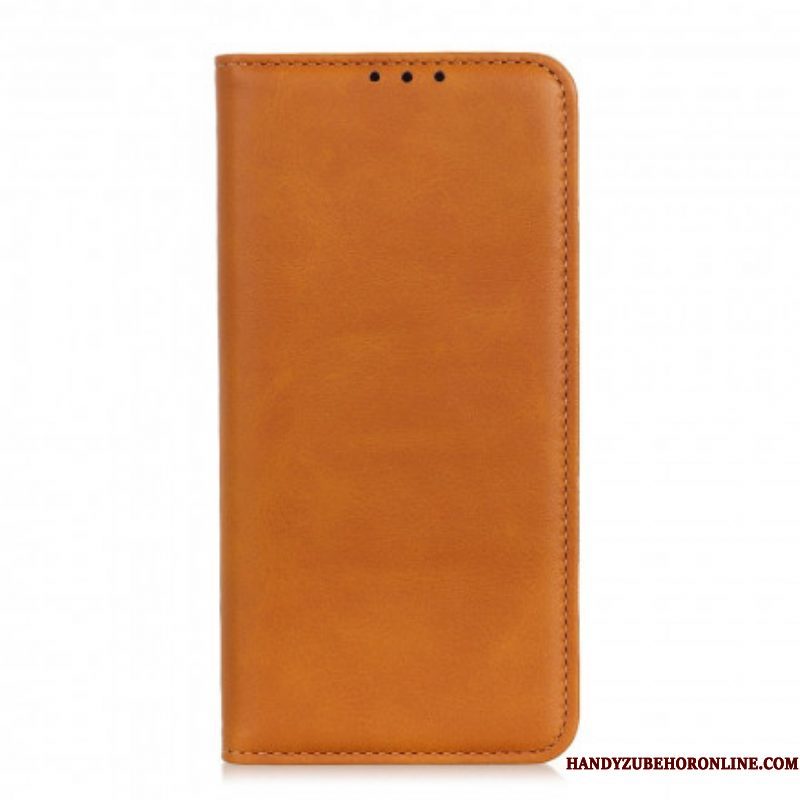 Bescherming Hoesje voor Xiaomi Redmi Note 10 Pro Folio-hoesje Gespleten Leer