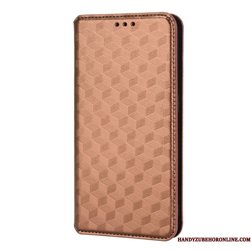 Bescherming Hoesje voor Xiaomi Redmi Note 11 / 11S Folio-hoesje 3d Diamant Leereffect