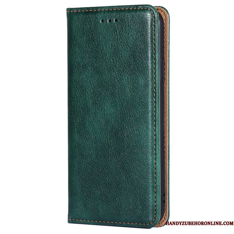 Bescherming Hoesje voor Xiaomi Redmi Note 11 / 11S Folio-hoesje Vintage Lederen Stijl