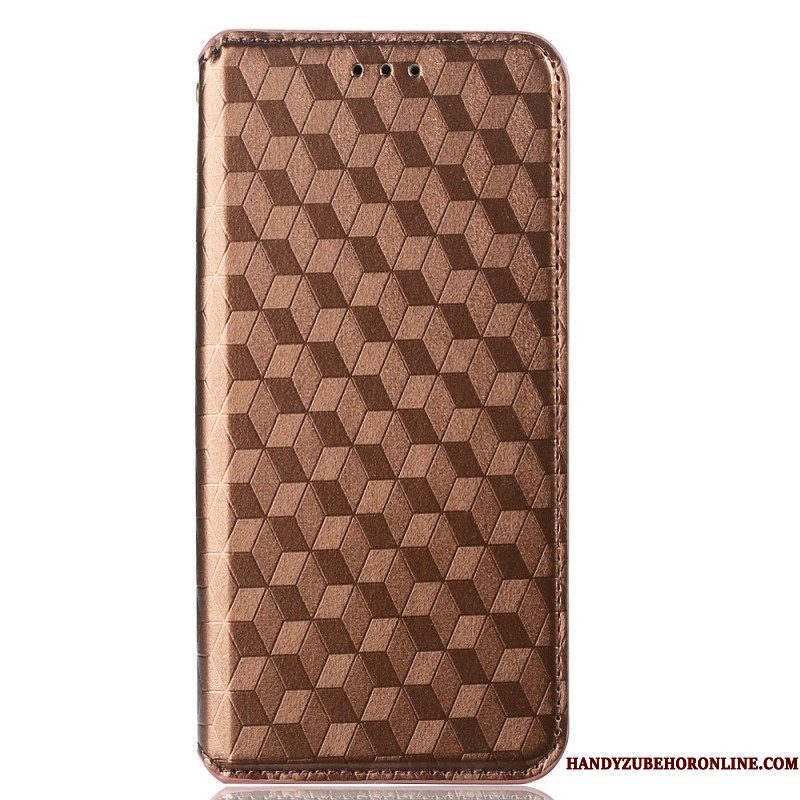 Bescherming Hoesje voor Xiaomi Redmi Note 11 Pro / 11 Pro 5G Folio-hoesje 3d Diamant Leereffect