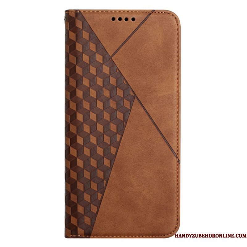 Bescherming Hoesje voor Xiaomi Redmi Note 11 Pro Plus 5G Folio-hoesje 3d-patroon Met Leereffect