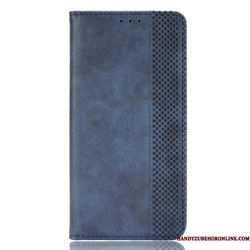 Bescherming Hoesje voor Xiaomi Redmi Note 12 4G Folio-hoesje Gestileerde Lederen Stijl