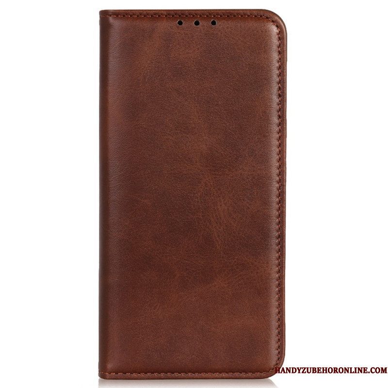 Bescherming Hoesje voor iPhone 14 Folio-hoesje Elegantie Splitleer