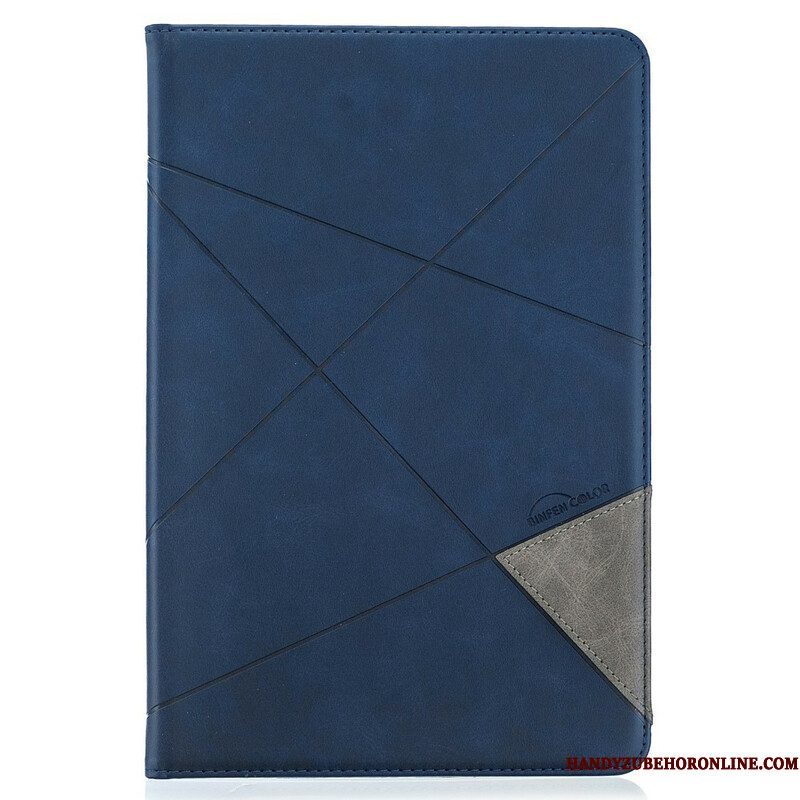 Cover voor Samsung Galaxy Tab S8 / Tab S7 Geometrie