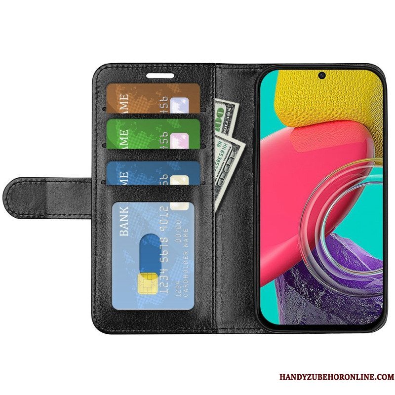 Flip Case voor Samsung Galaxy M53 5G Ultra Kunstleer