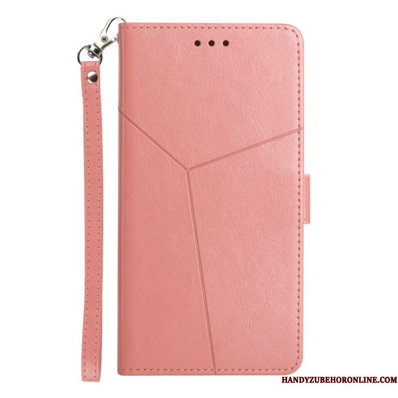 Flip Case voor Sony Xperia 1 IV Met Ketting Y-patroon Met Bandjes