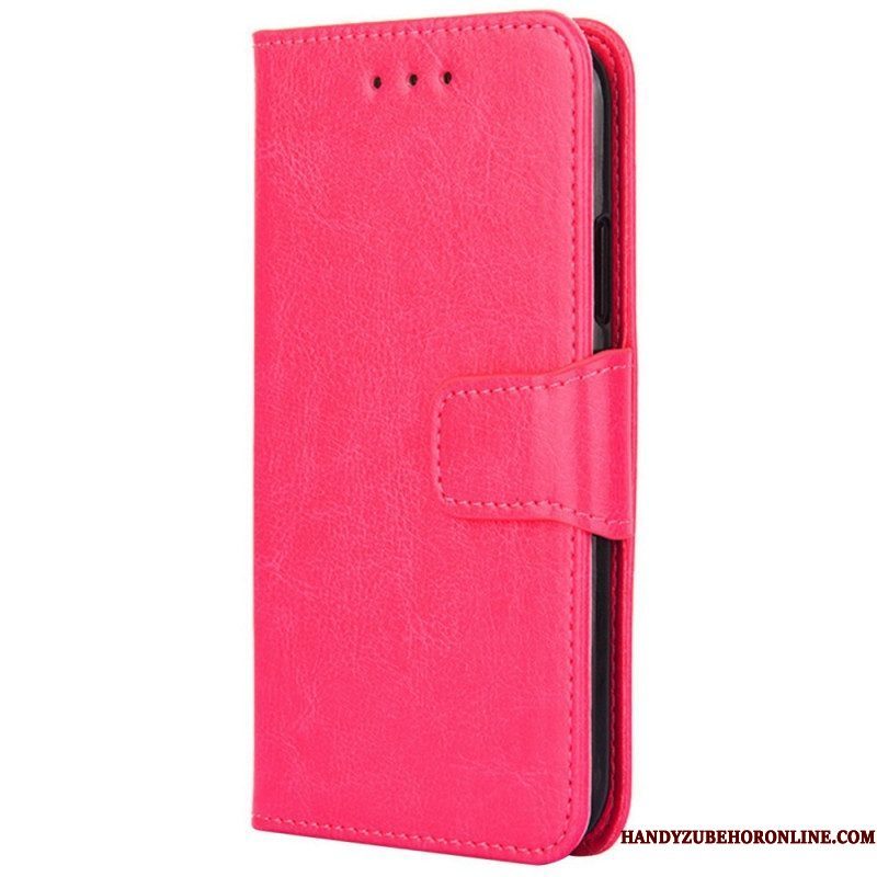 Flip Case voor Xiaomi 12T / 12T Pro Retro Lederen Stijl