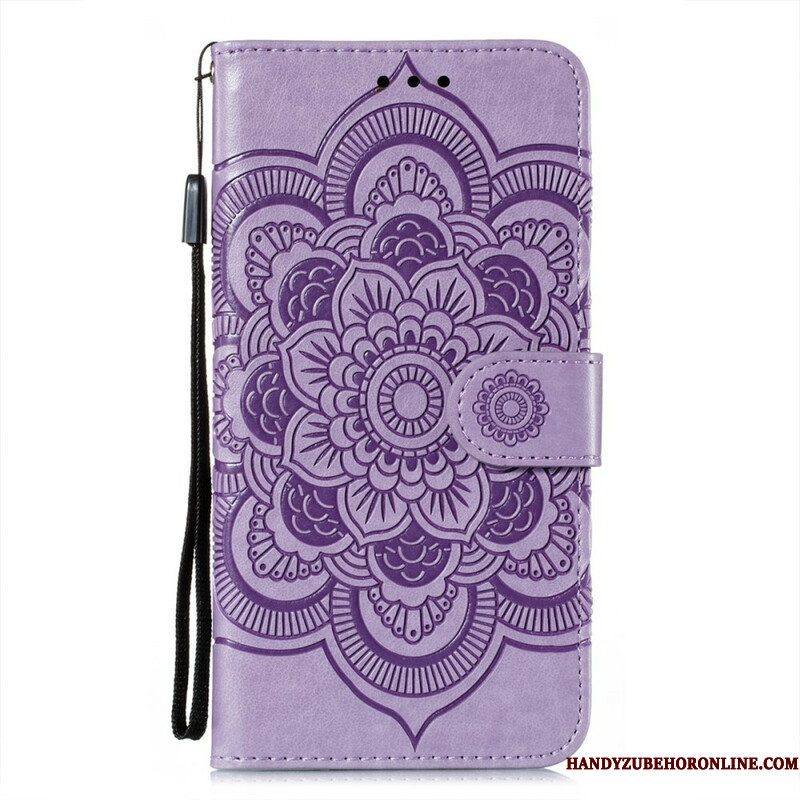 Flip Case voor Xiaomi Redmi Note 10 5G Volledige Mandala