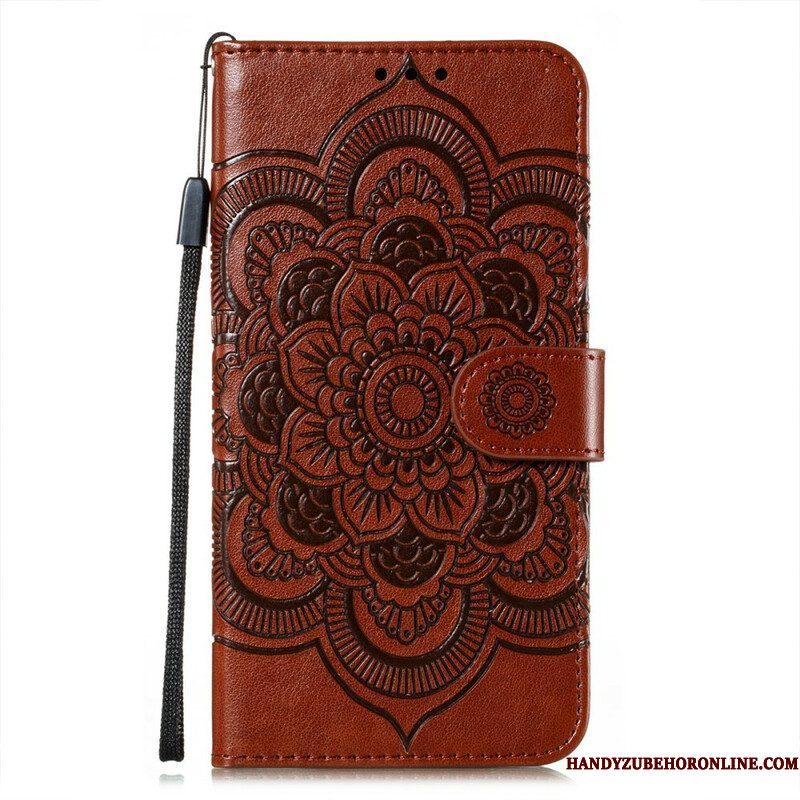 Flip Case voor Xiaomi Redmi Note 10 5G Volledige Mandala