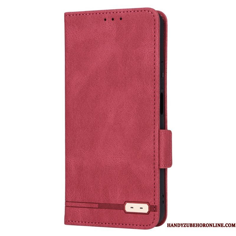 Flip Case voor Xiaomi Redmi Note 11 Pro Plus 5G Leren Styling