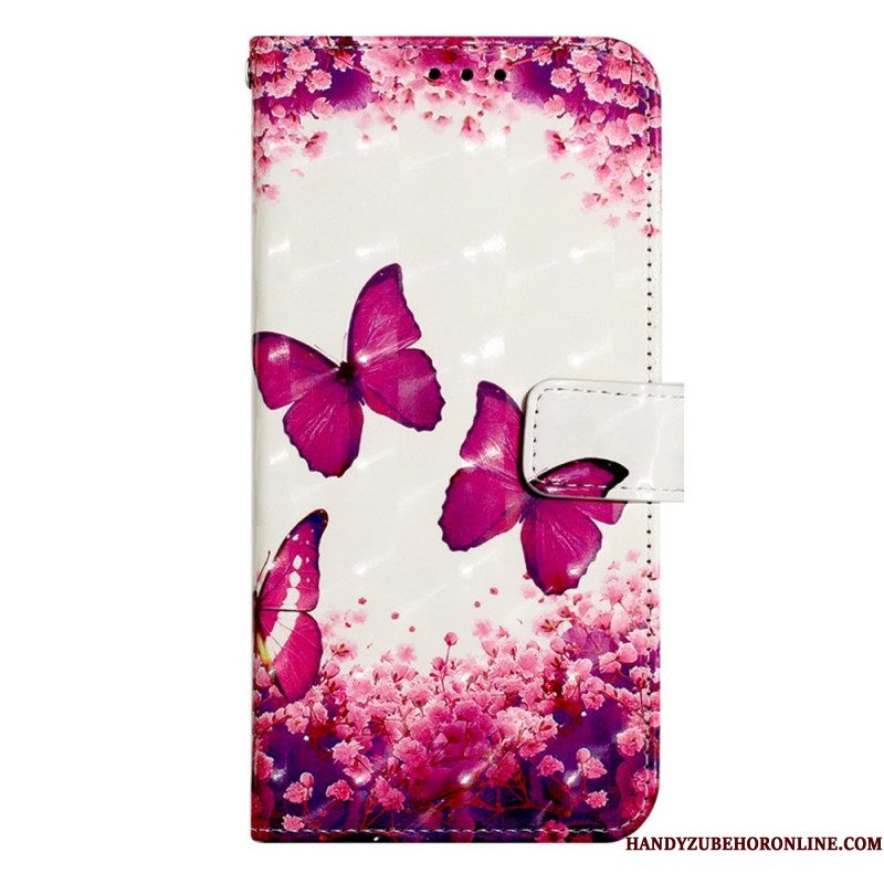 Folio-hoesje voor Samsung Galaxy A14 / A14 5G Met Ketting Skinpro Dux Ducis