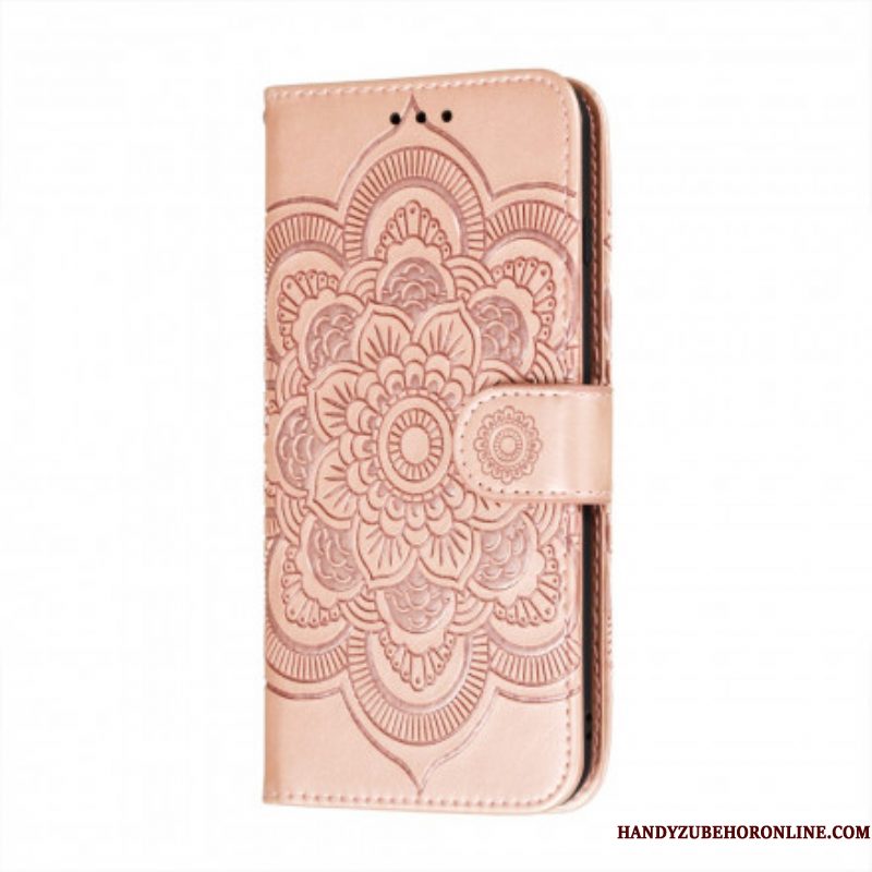 Folio-hoesje voor Samsung Galaxy A52 4G / A52 5G / A52s 5G Volledige Mandala