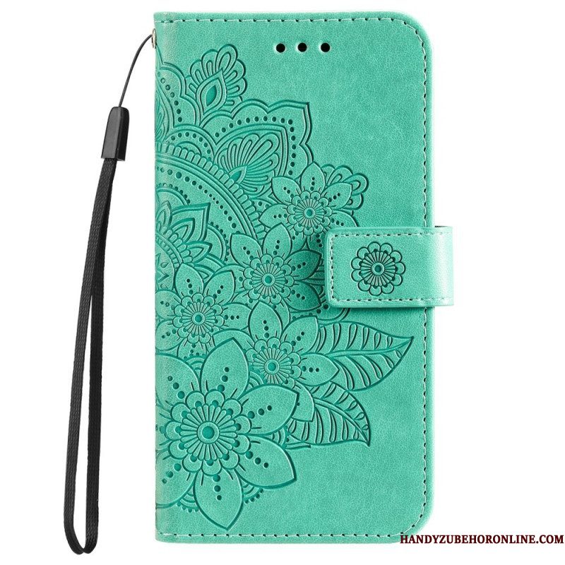 Folio-hoesje voor Samsung Galaxy A53 5G Bloemmandala