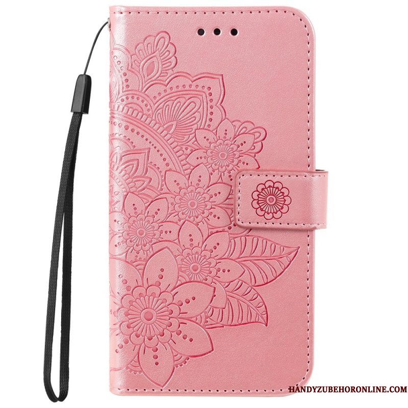 Folio-hoesje voor Samsung Galaxy A53 5G Bloemmandala