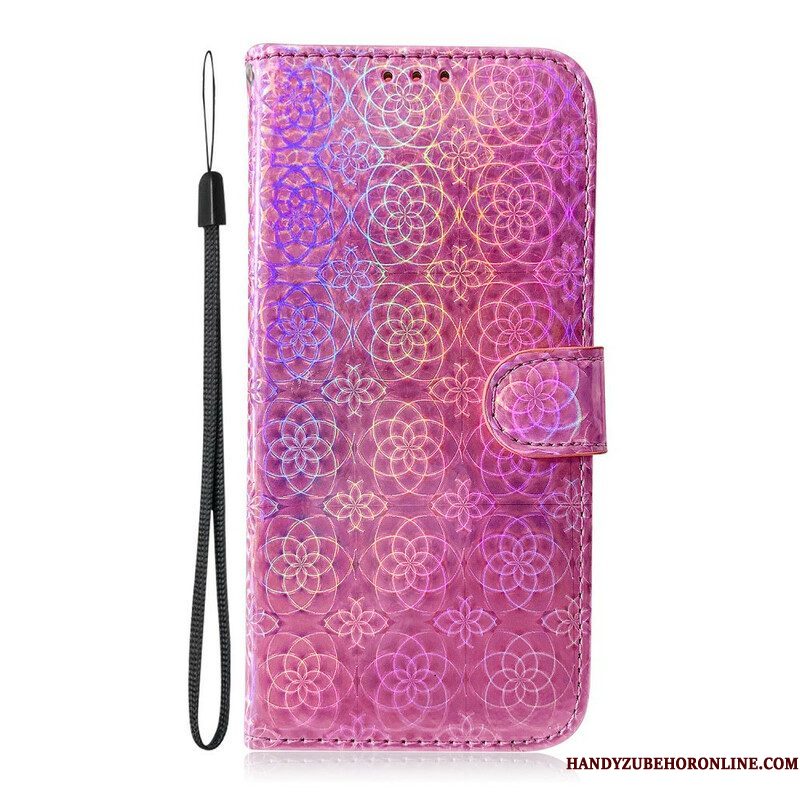 Folio-hoesje voor Samsung Galaxy M12 / A12 Pure Kleur