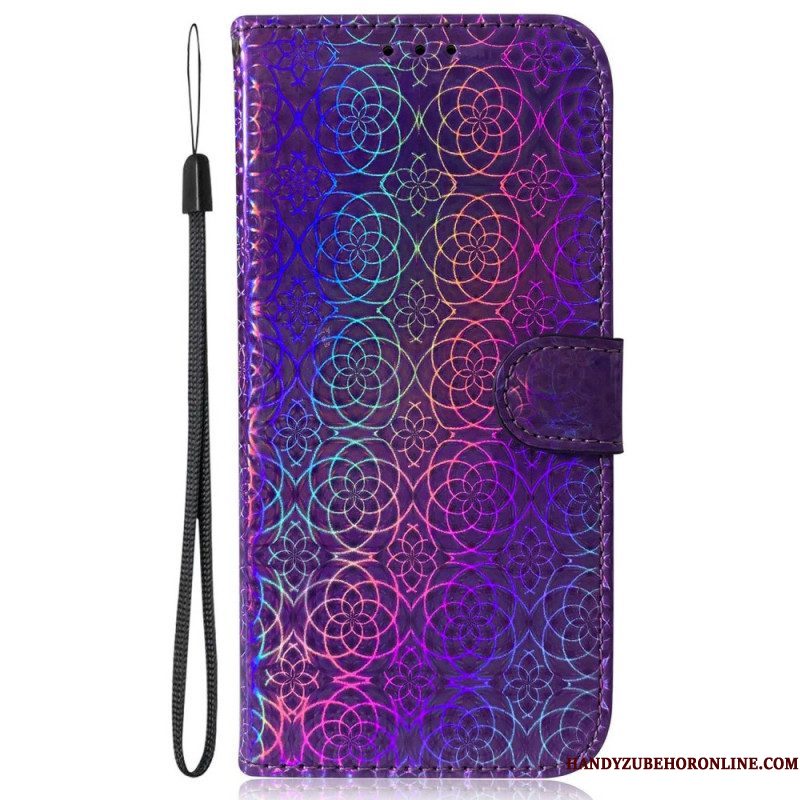 Folio-hoesje voor Samsung Galaxy M13 Disco-stijl