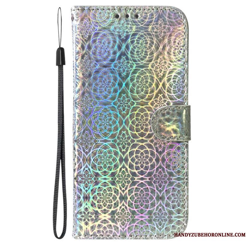 Folio-hoesje voor Samsung Galaxy M13 Disco-stijl