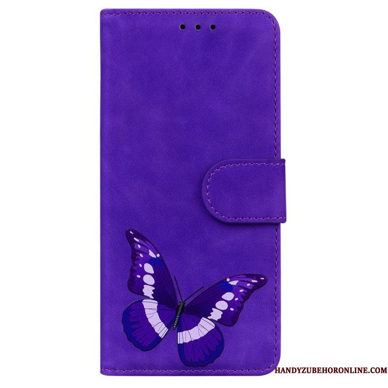 Folio-hoesje voor Samsung Galaxy M33 5G Vlinder