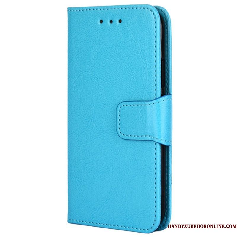 Folio-hoesje voor Samsung Galaxy M53 5G Vintage Leereffect