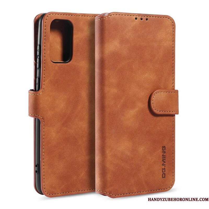 Folio-hoesje voor Samsung Galaxy S20 Plus / S20 Plus 5G Dg.ming Retro