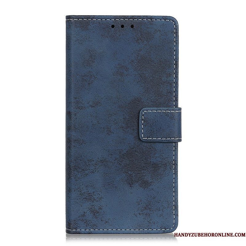 Folio-hoesje voor Samsung Galaxy S21 5G Vintage Kunstleer