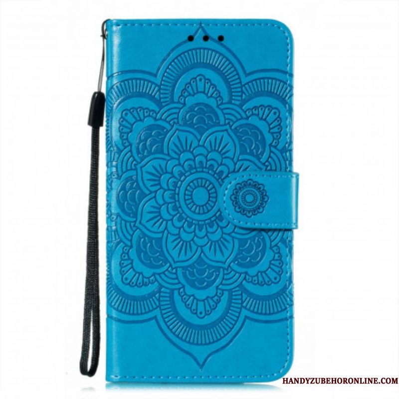 Folio-hoesje voor Samsung Galaxy S21 5G Volledige Mandala