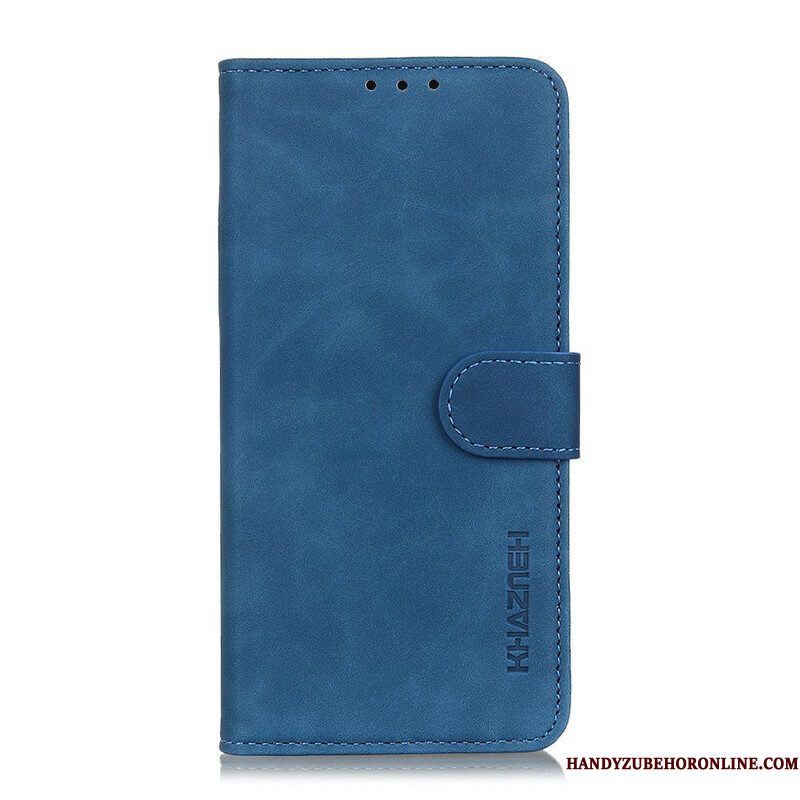 Folio-hoesje voor Samsung Galaxy S21 FE Khazneh Vintage Leereffect