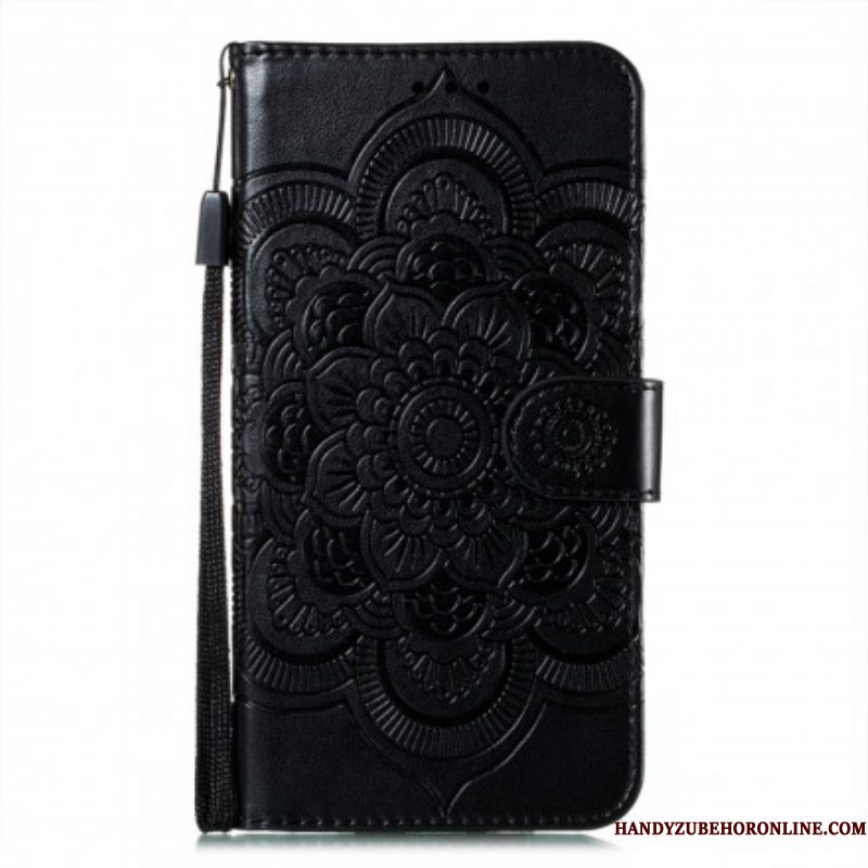 Folio-hoesje voor Samsung Galaxy S21 Ultra 5G Volledige Mandala