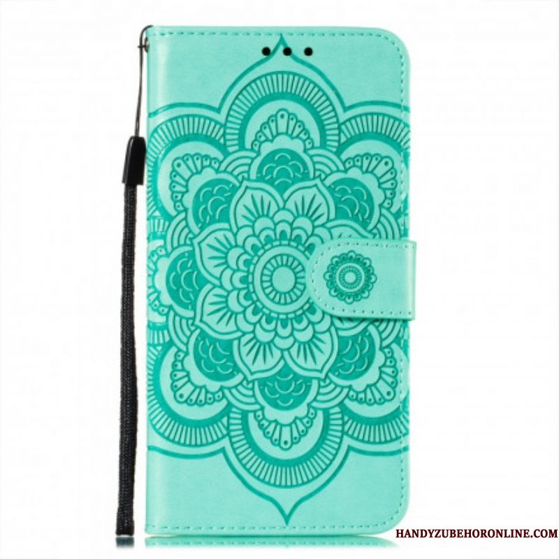 Folio-hoesje voor Samsung Galaxy S21 Ultra 5G Volledige Mandala