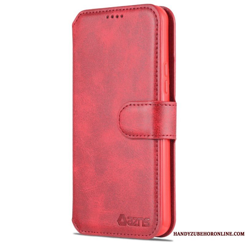 Folio-hoesje voor Samsung Galaxy S22 5G Azns Retro