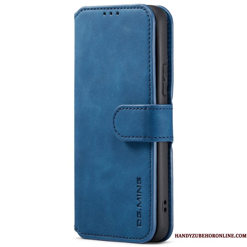 Folio-hoesje voor Samsung Galaxy S22 5G Dg.ming Retro