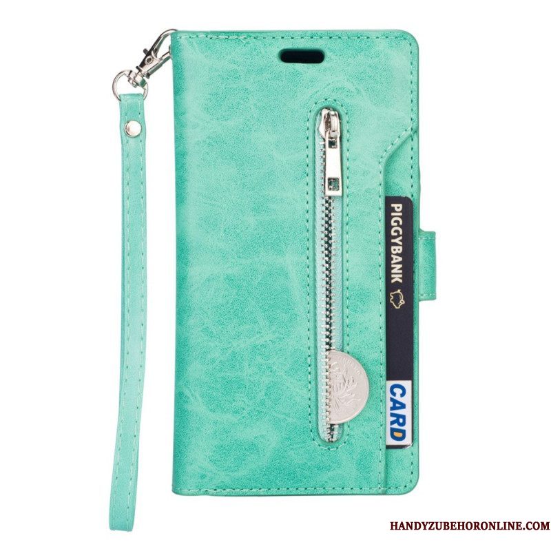 Folio-hoesje voor Samsung Galaxy S23 5G Met Ketting Lanyard Portemonnee