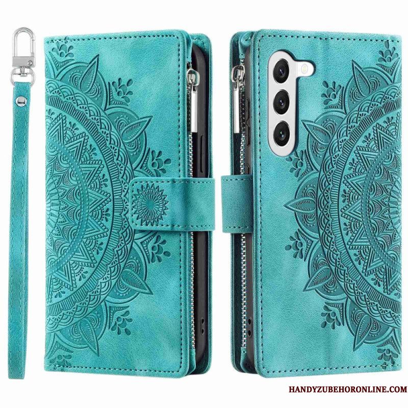 Folio-hoesje voor Samsung Galaxy S23 5G Multifunctionele Mandala